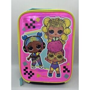 LOL Surprise Pink Insulated Lunch Bag Lunch Tote Side Pocket With Handle